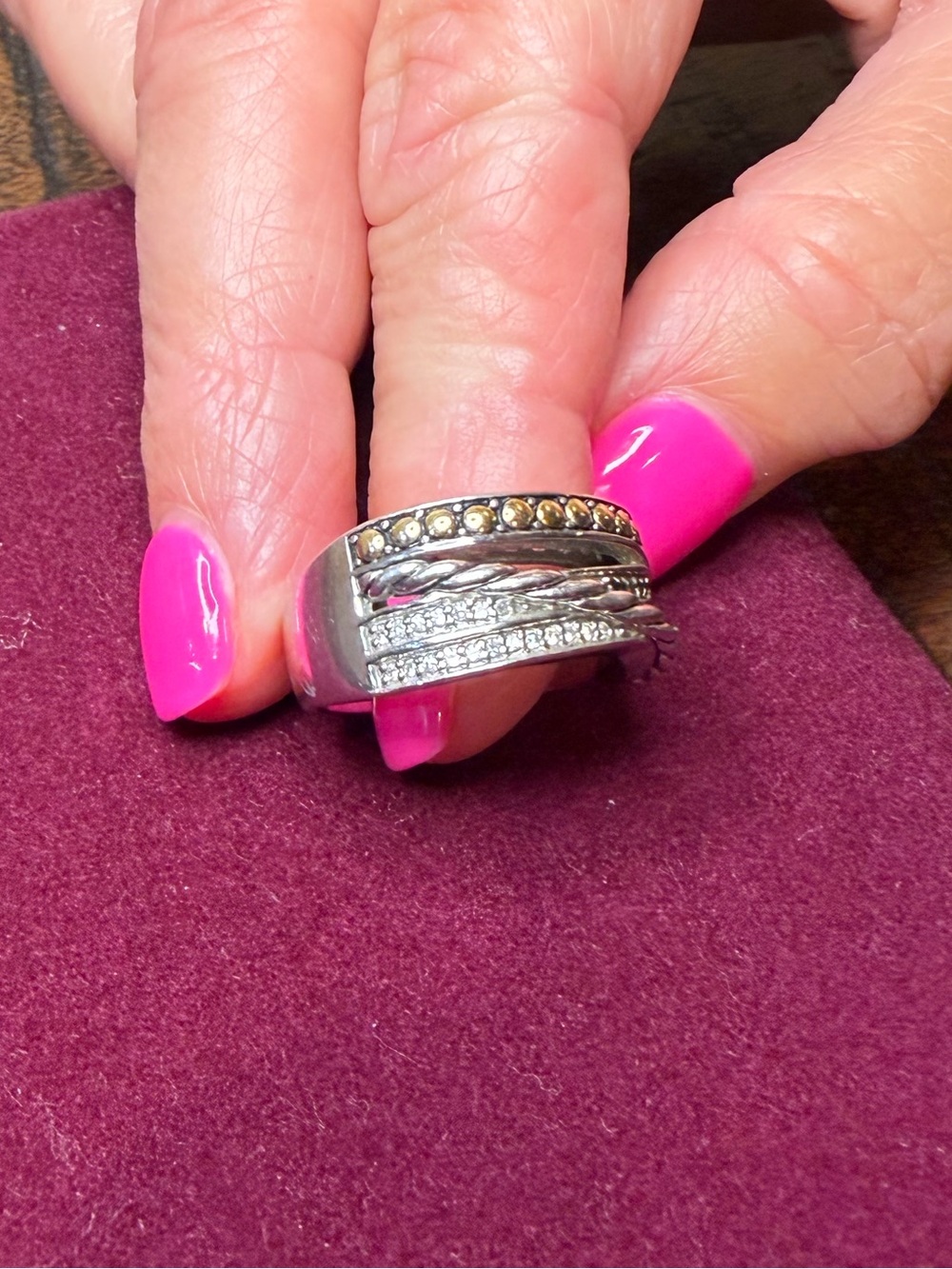 EFFY Crossover Ring - Picture 3 of 7